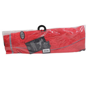 The Original Buster Outdoor Wear Strawberry Red Dog Raincoat - Size L
